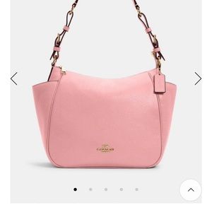 New leather coach bag with tags. Never used.